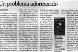 Un problema adormecido