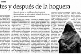 Antes y después de la hoguera