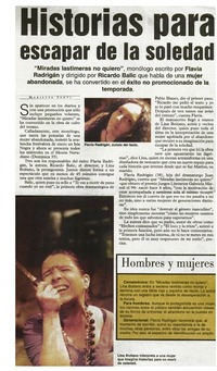 Historias para escapar de la soledad