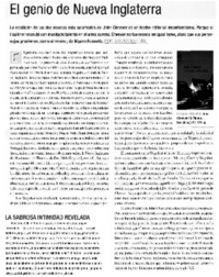 El genio de Nueva Inglaterra