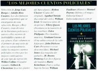 Los mejores cuentos policiales"