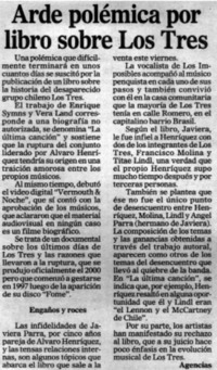 Arde polémica por libro sobre Los Tres.