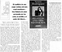"Relato de una vida equivocada"
