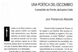 Una poética del escombro