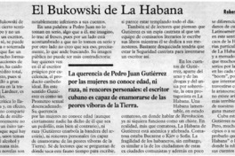 El Bukowski de La Habana