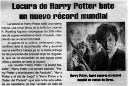 Locura de Harry Potter bate un nuevo récord mundial.