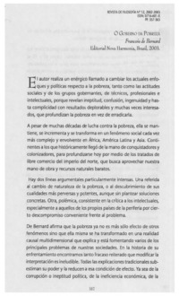 O Goberno da Pobreza