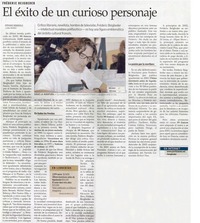 El éxito de un curioso personaje