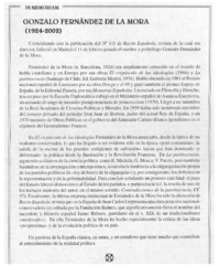 Gonzalo Fernández de la Mora.