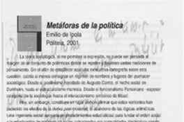 Metáforas de la política.