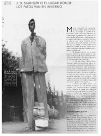 J. D. Salinger o el lugar donde los patos van en invierno.