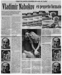 Vladimir Nabokov en pequeño formato