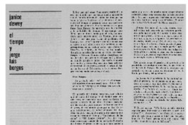 El Tiempo y Jorge Luis Borges