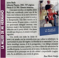 La mujer de mi hermano