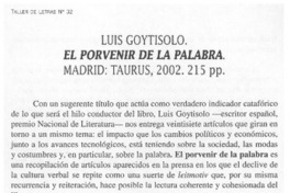 El Porvenir de la palabra