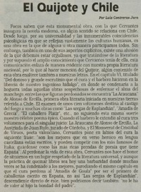 El Quijote y Chile