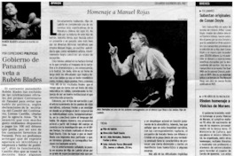 Homenaje a Manuel Rojas