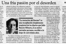 Una fría pasión por el desorden