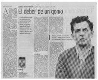 El deber de un genio