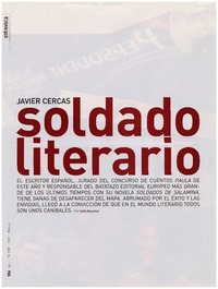 Javier Cercas, soldado literario