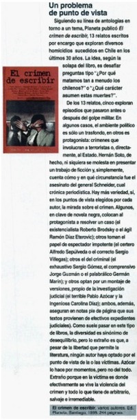 Un Problema de punto de vista.