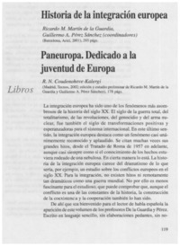 Historia de la integración europea