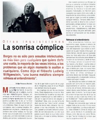 La sonrisa cómplice