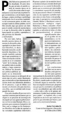 El porvenir de la equidad