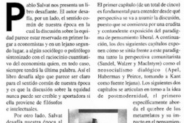 El porvenir de la equidad