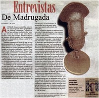 Entrevistas de madrugada