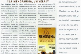 La menopausia, ¡vívela!