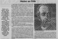Hostos en Chile