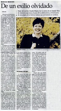 De un exilio olvidado