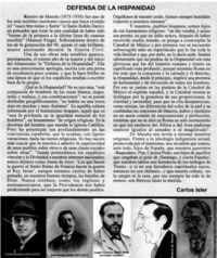 Defensa de la hispanidad