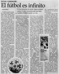 El fútbol es infinito
