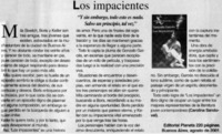 Los impacientes