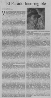 El Pasado incorregible