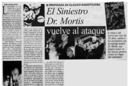 El siniestro Dr. Mortis
