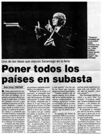 Poner todos los países en susbasta