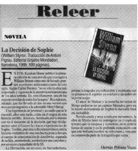 La Decisión de Sophie