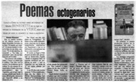 Poemas octogenarios
