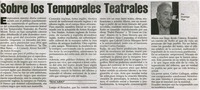 "Isabel desterrada en Isabel" en el teatro Municipal de San Felipe.