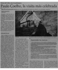 Paulo Coelho, la visita más celebrada