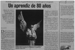 Un Aprendiz de 80 años.