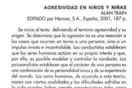 Agresividad en niños y niñas