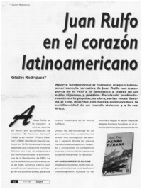 Juan Rulfo en el corazón latinoamericano