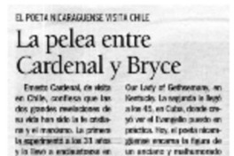 La Pelea entre Cardenal y Bryce.