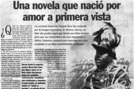 Una novela que nació por amor a primera vista