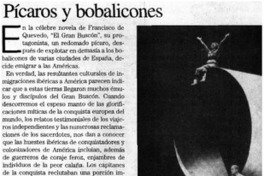 Pícaros y bobalicones