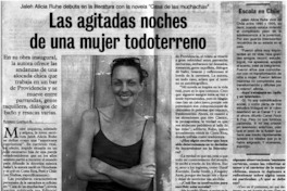 Las agitadas noches de una mujer todoterreno